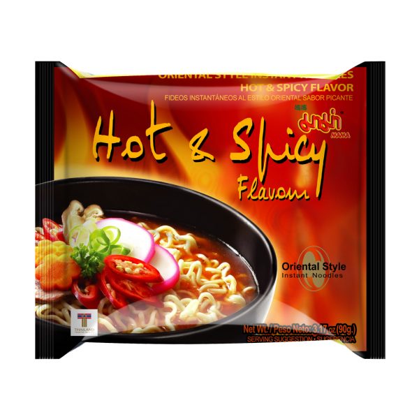 Mama Noodle hot & spicy flavor (媽媽酸辣味麵)