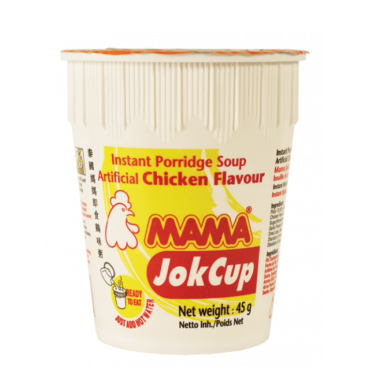 Mama Instant porridge soup with chicken flavor jok cup