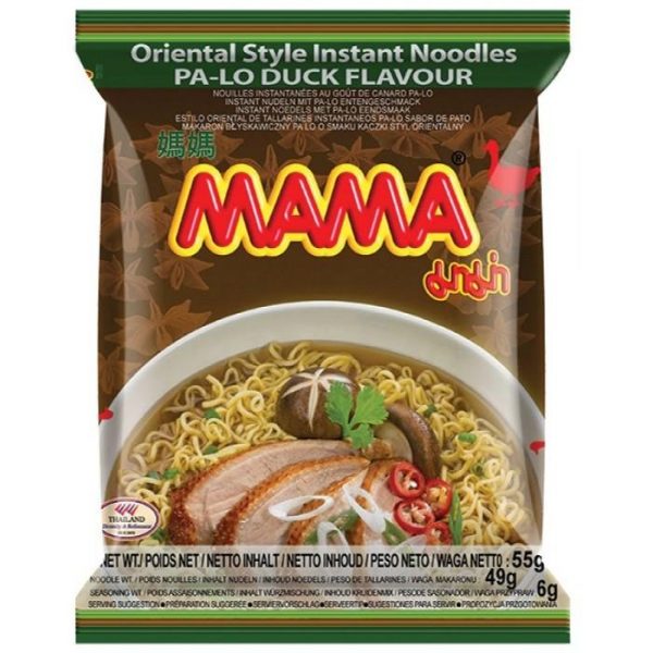 Mama Noodle pa-lo duck flavor (媽媽鴨麵)