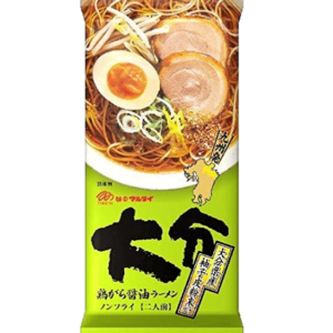 Marutai  Oita torigara shoyu ramen noodle (マルタイ 大分鶏がら醤油ラーメ ン) (2 servings)