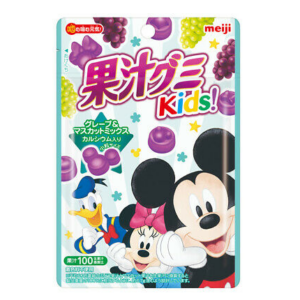 Meiji Disney gummy kids grape flavor
