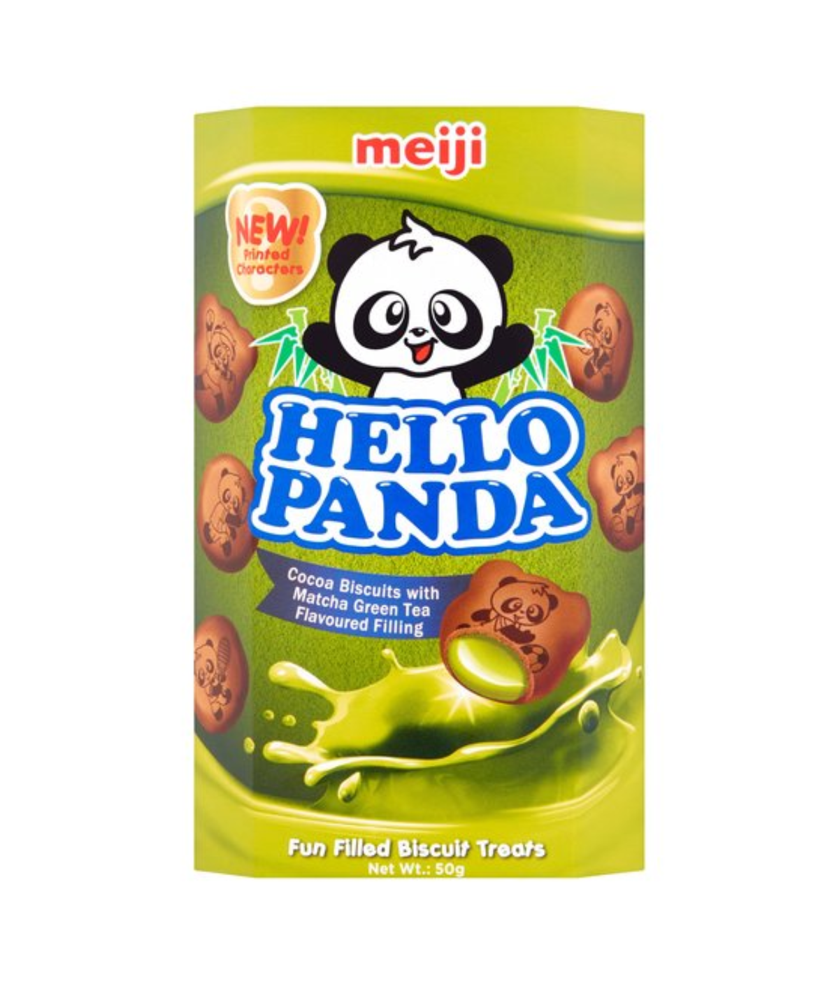 Meiji Hello panda cookies matcha flavour