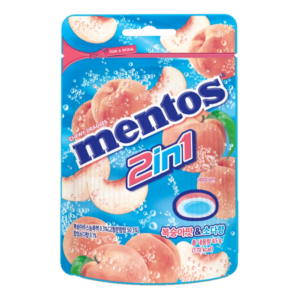 Mentos Mentos 2in1 peach flavour