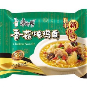 Mr. Kon Noodle chicken flavor (康师傅 香菇炖鸡面)