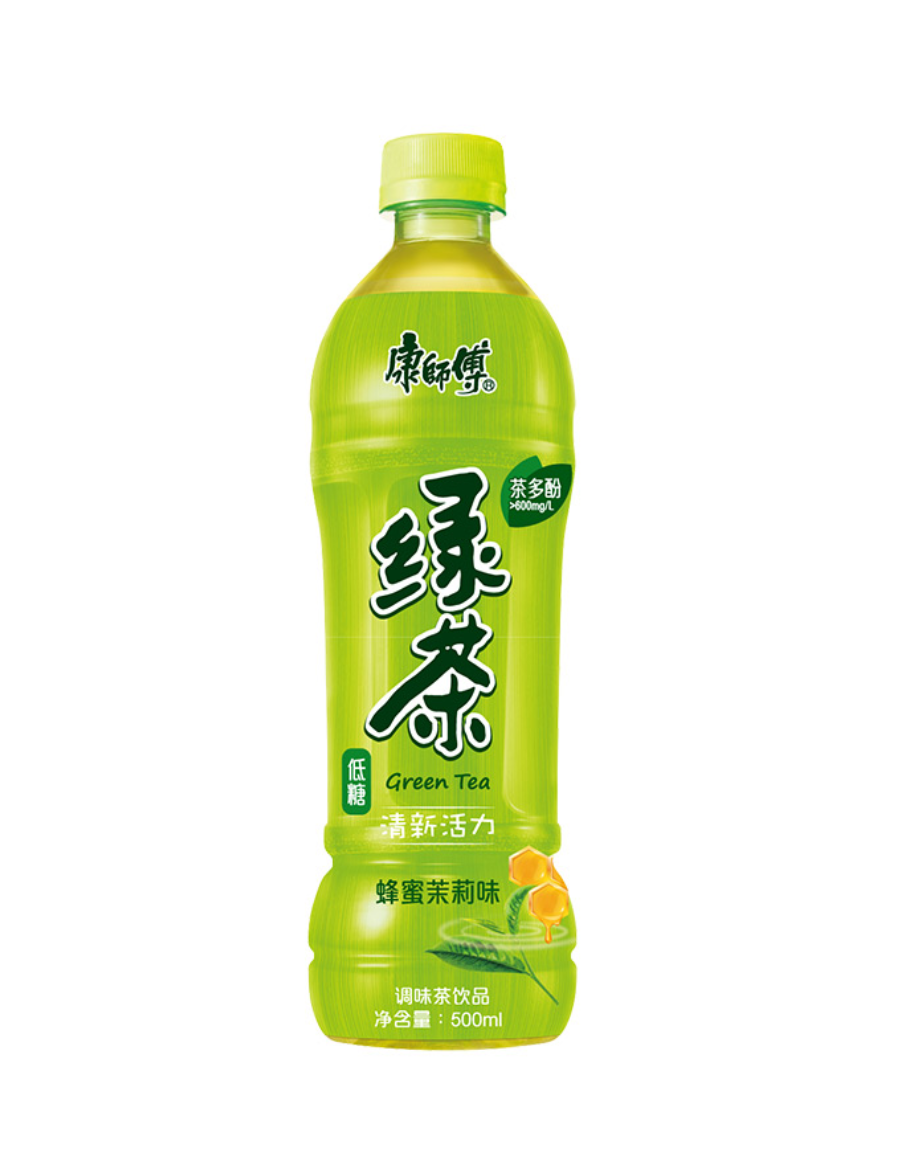Mr. Kon Green tea drink (康師傅綠茶)