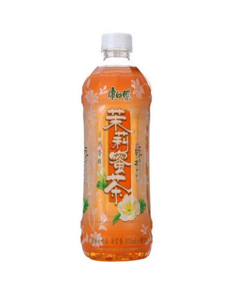 Mr. Kon Honey jasmin tea drink (康师傅茉莉蜜茶)