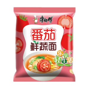Mr. Kon Noodle tomato vegetable noodle (康師傅 蕃茄鮮蔬麵)