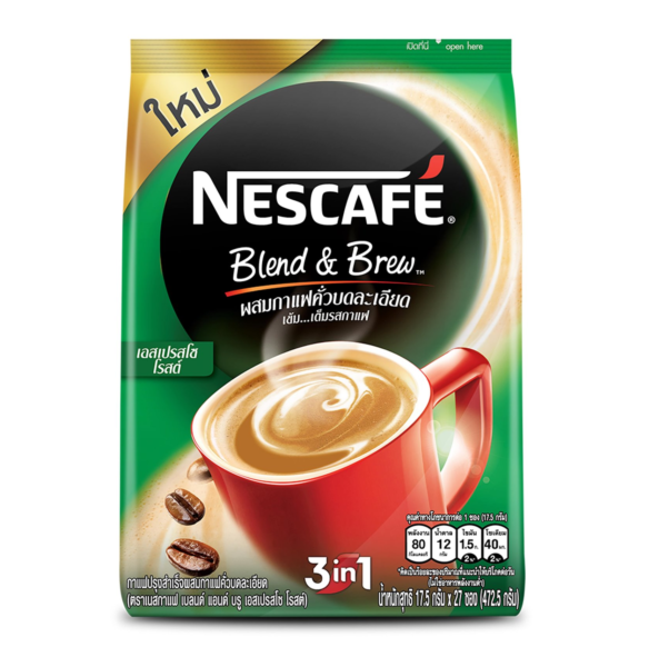 Nescafé Nescafe green espresso coffee mix 3 in 1