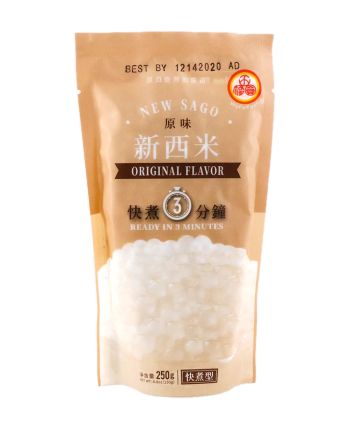 Wu Fu Yuan  Tapioca pearl original flavor (五福圆新西米 原味)