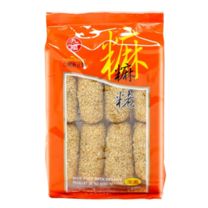 Nice Choice Rice puff with sesame (九福 新正点芝麻麻粩)