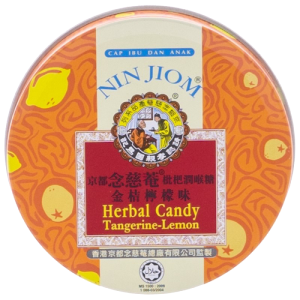 Nin Jiom Herbal candy tangerine-lemon flavor