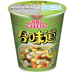Nissin Cup noodle chicken flavour (合味道雞杯麵)