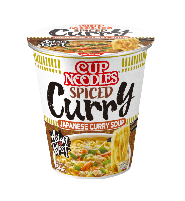Nissin Cup noodle Japanese curry flavor