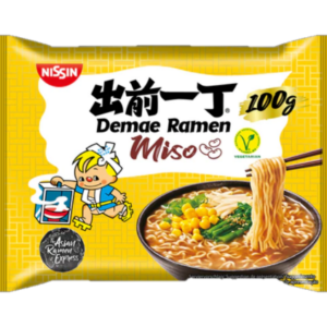 Nissin  Nissin demae ramen miso flavor noodles
