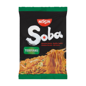 Nissin Fried soba noodle teriyaki flavor Japanese style