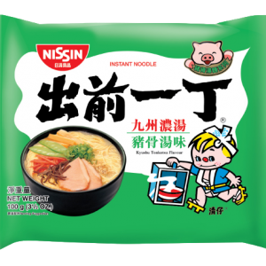 Nissin Noodle kyushu tonkotsu flavor (出前一丁九卅豬骨濃湯麵)