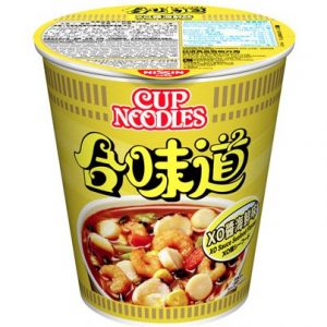 Nissin Cup noodle xo seafood flavour (合味道XO醬海鮮杯麵)