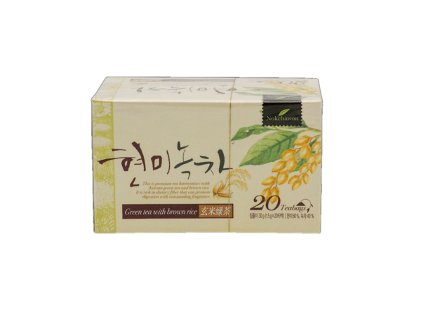 Nok Cha Won  Green tea with brown rice