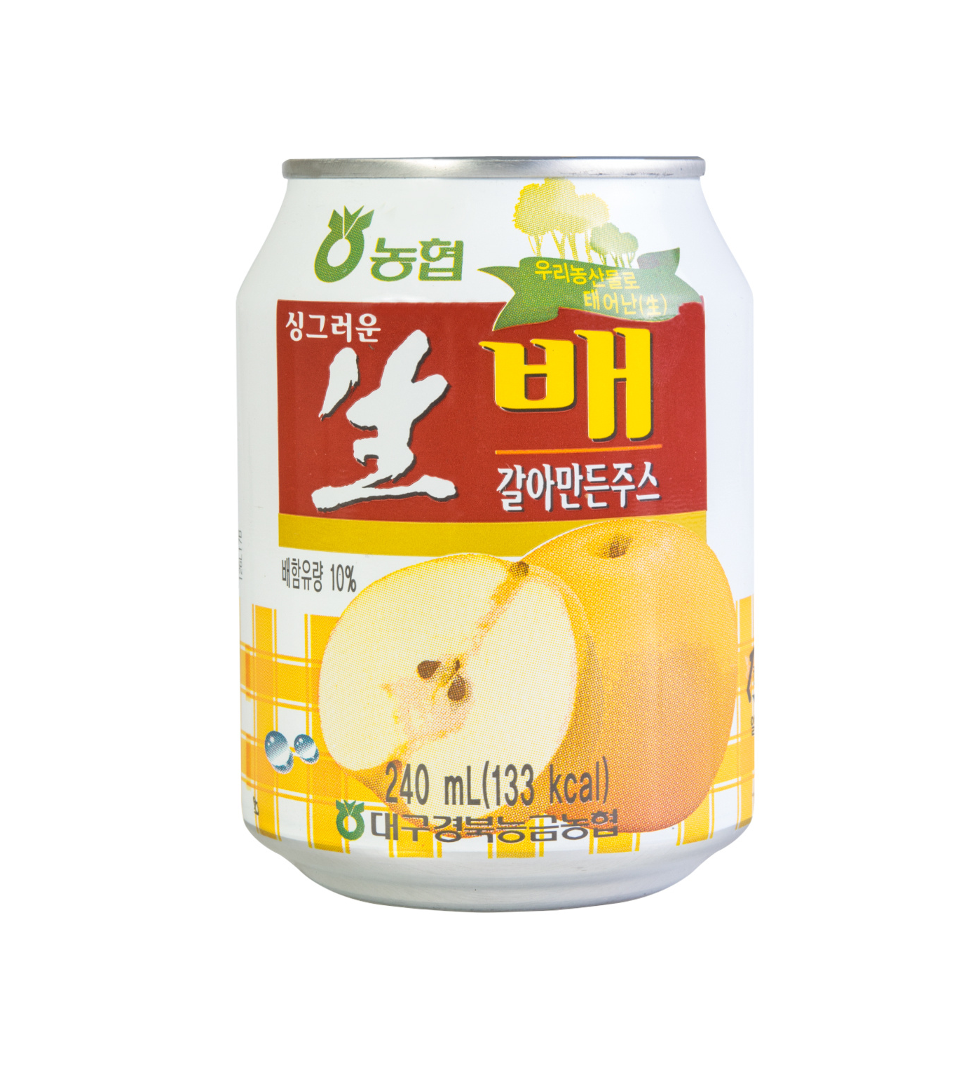 Korean pear drink (농협 생배쥬스)