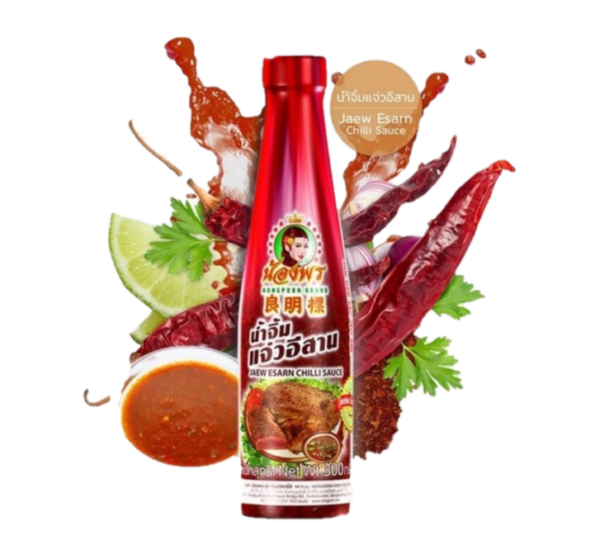 Nongporn Brand  Jaew esarn chilli sauce (น้องพร น้ำจิ้มแจ่วอีสาน)