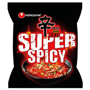 Nongshim Noodle super spicy shin red ramen