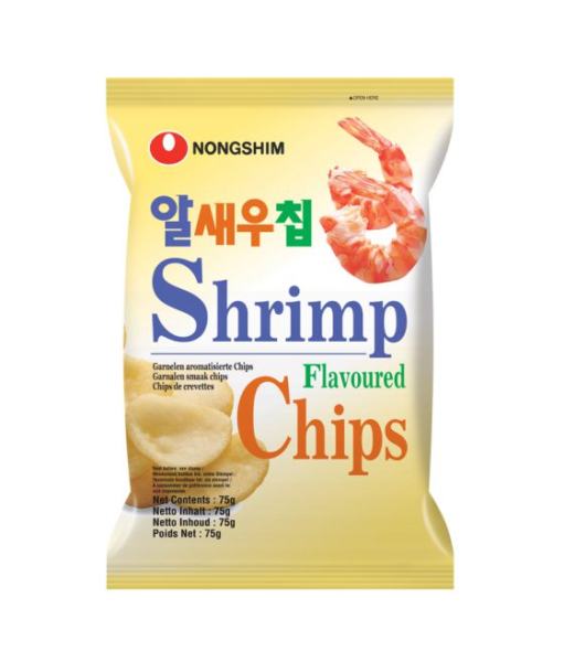 Nongshim Shrimp flavored chips 75g
