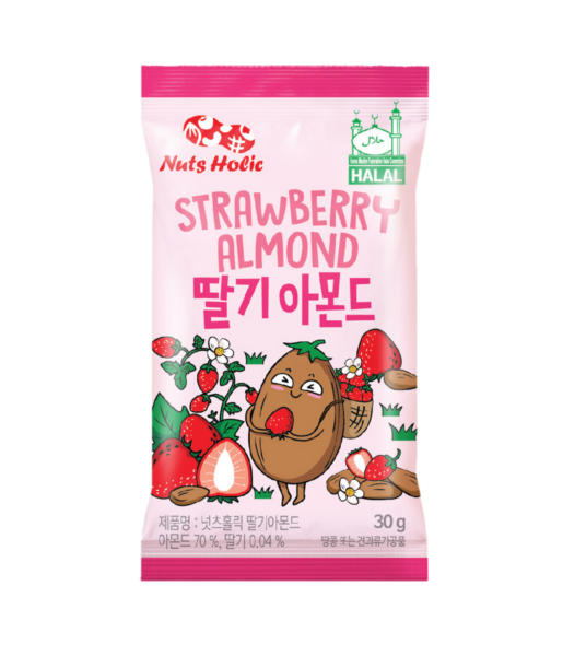 Nuts Holic  Strawberry almond (30g)