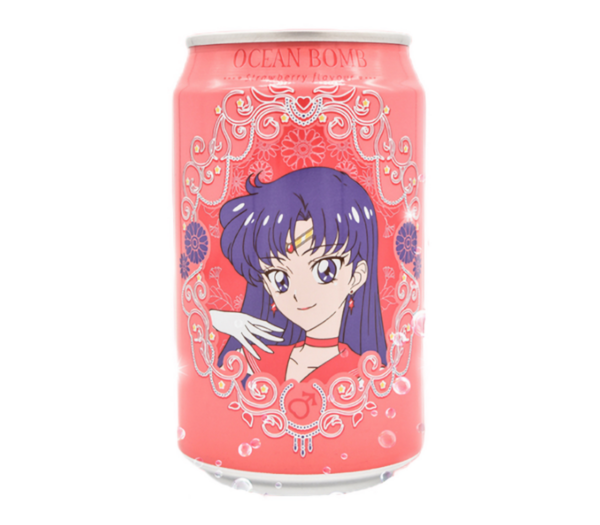 Ocean Bomb Sailor moon sparkling water strawberry flavor