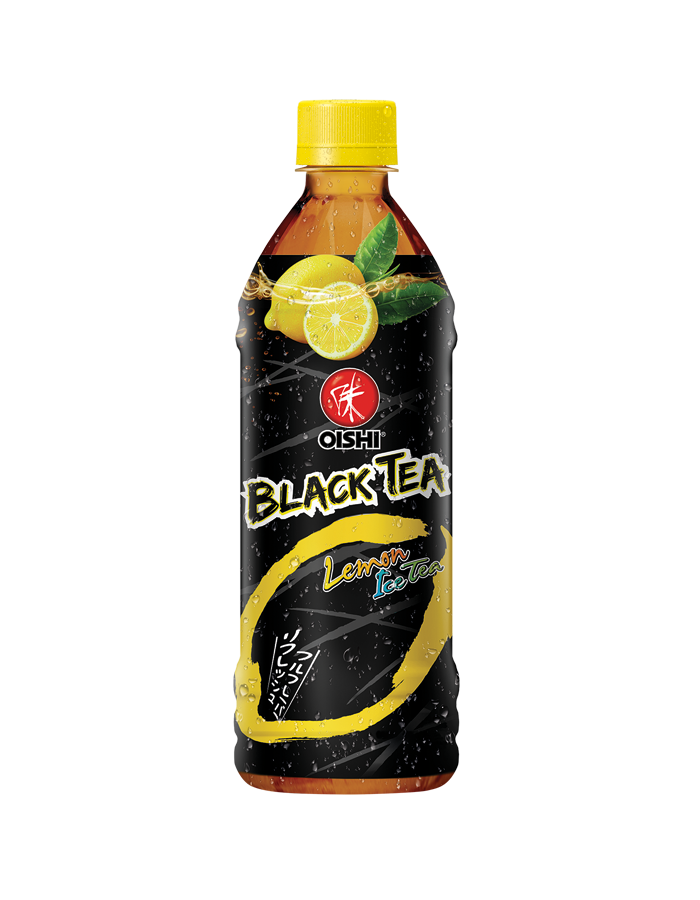 Black tea with lemon flavor