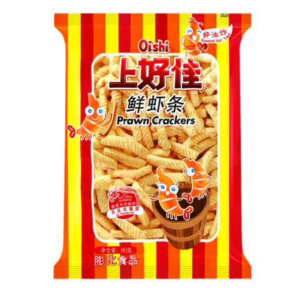 Oishi Prawn crackers (80g)