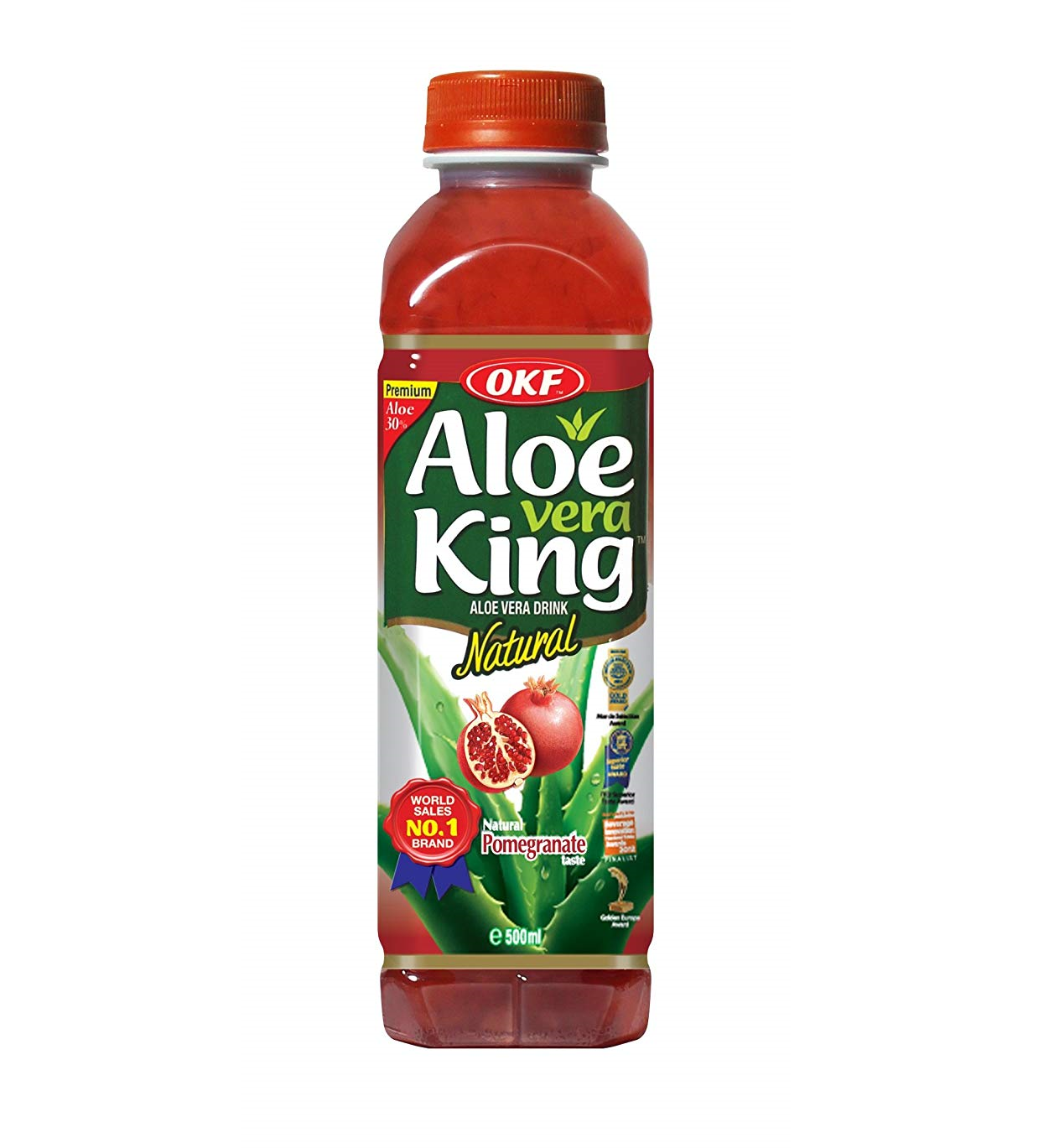 OKF Aloe vera drink with pomegranate flavor