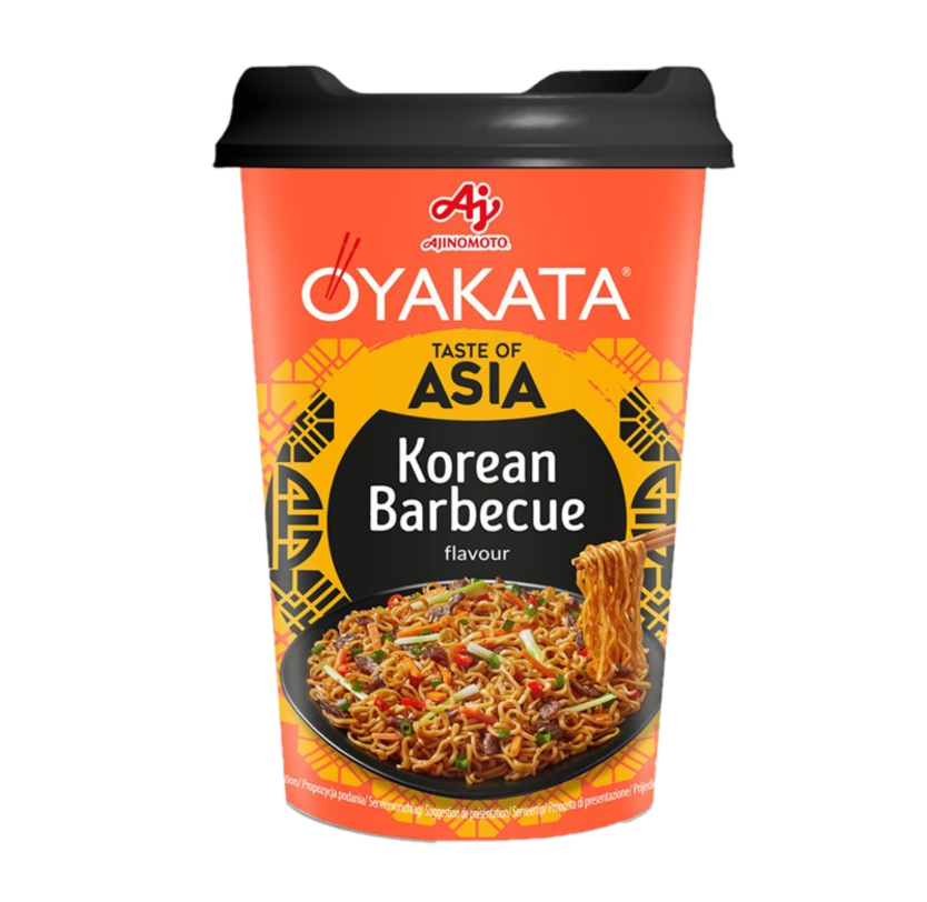 Oyakata Cup noodle Korean BBQ flavor