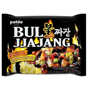 Paldo Bul jjajang noodle with spicy black bean sauce