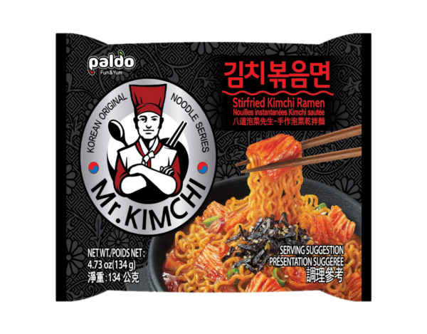 Paldo Mr kimchi stir fried kimchi ramen