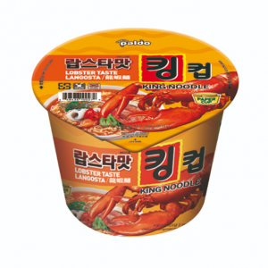 Paldo Bowl king noodle lobster flavor