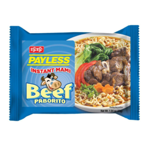 Payless Instant mami noodle beef paborito