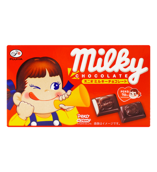 Fujiya Peko milky chocolate