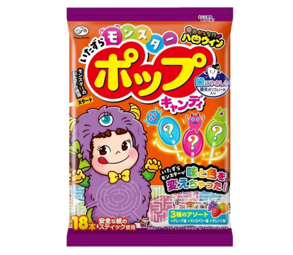 Fujiya Peko monster pop candy