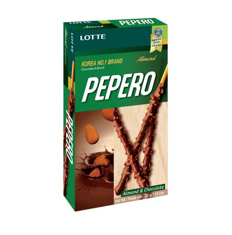 Lotte Pepero almond & chocolate stick