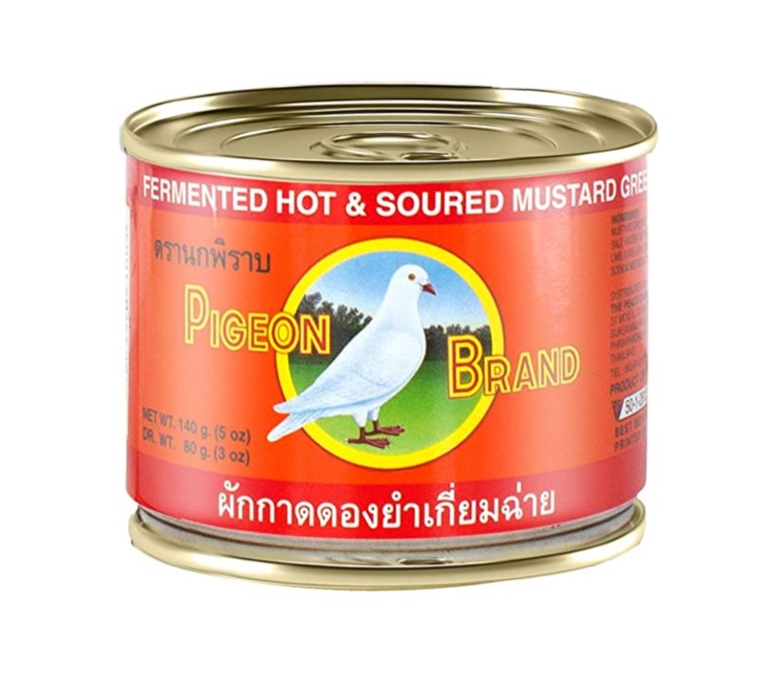 Pigeon Brand Fermented hot & soured mustard in soy sauce