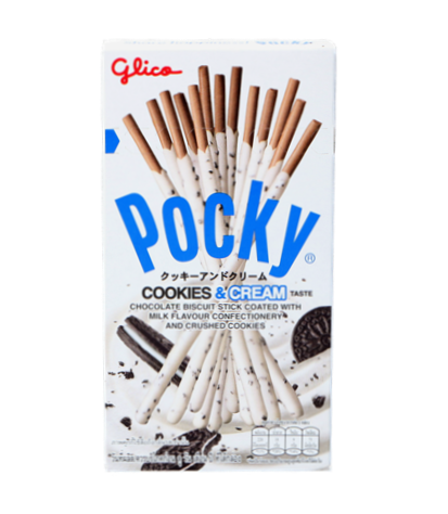 Pocky Pocky biscuit sticks cookies & cream flavour