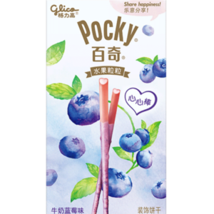 Glico  Pocky biscuit milky blueberry