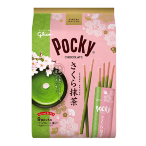 Glico  Pocky sakura matcha stick (グリコ ポッキー さくら)