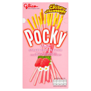 Glico Pocky biscuit sticks strawberry flavour