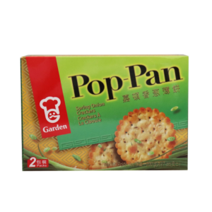 Garden Pop-Pan spring onion crackers (嘉頓香蔥薄餅)