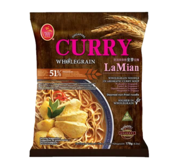 Prima Taste Wholegrain noodle in aromatic curry soup