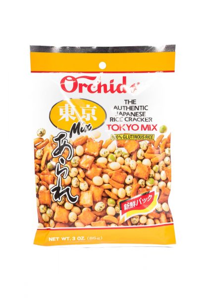 Orchids Japanese rice cracker Tokyo mix