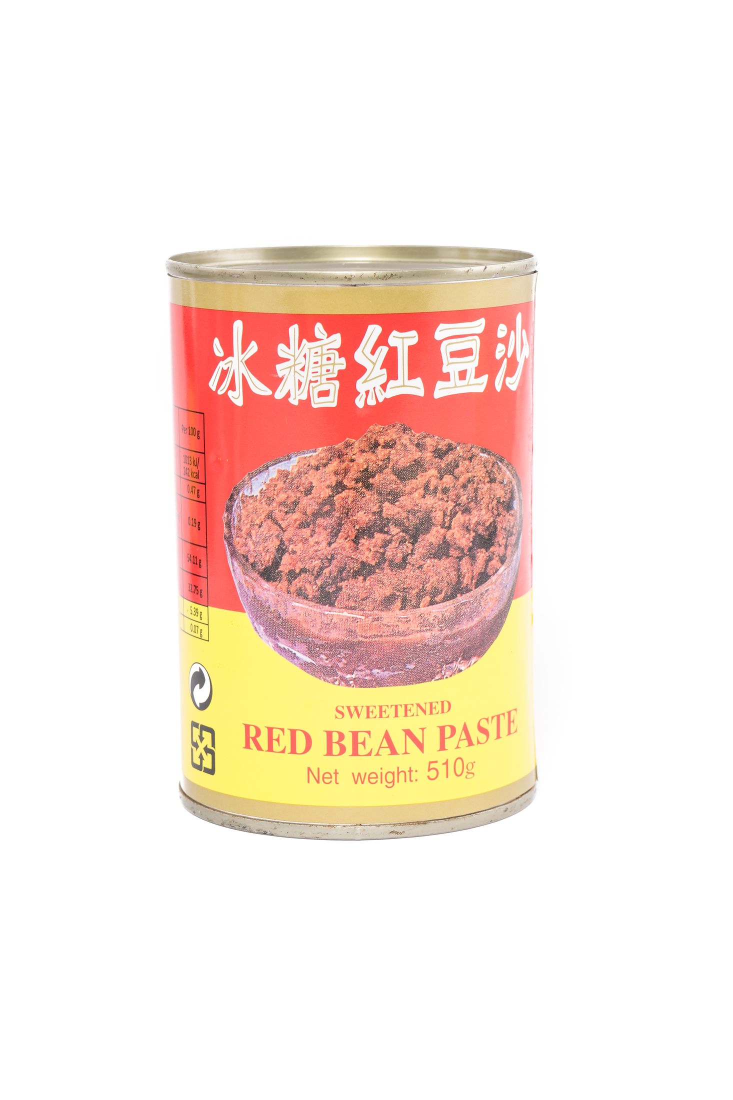 Wu Chung Rode bonen pasta met toegevoegde suiker