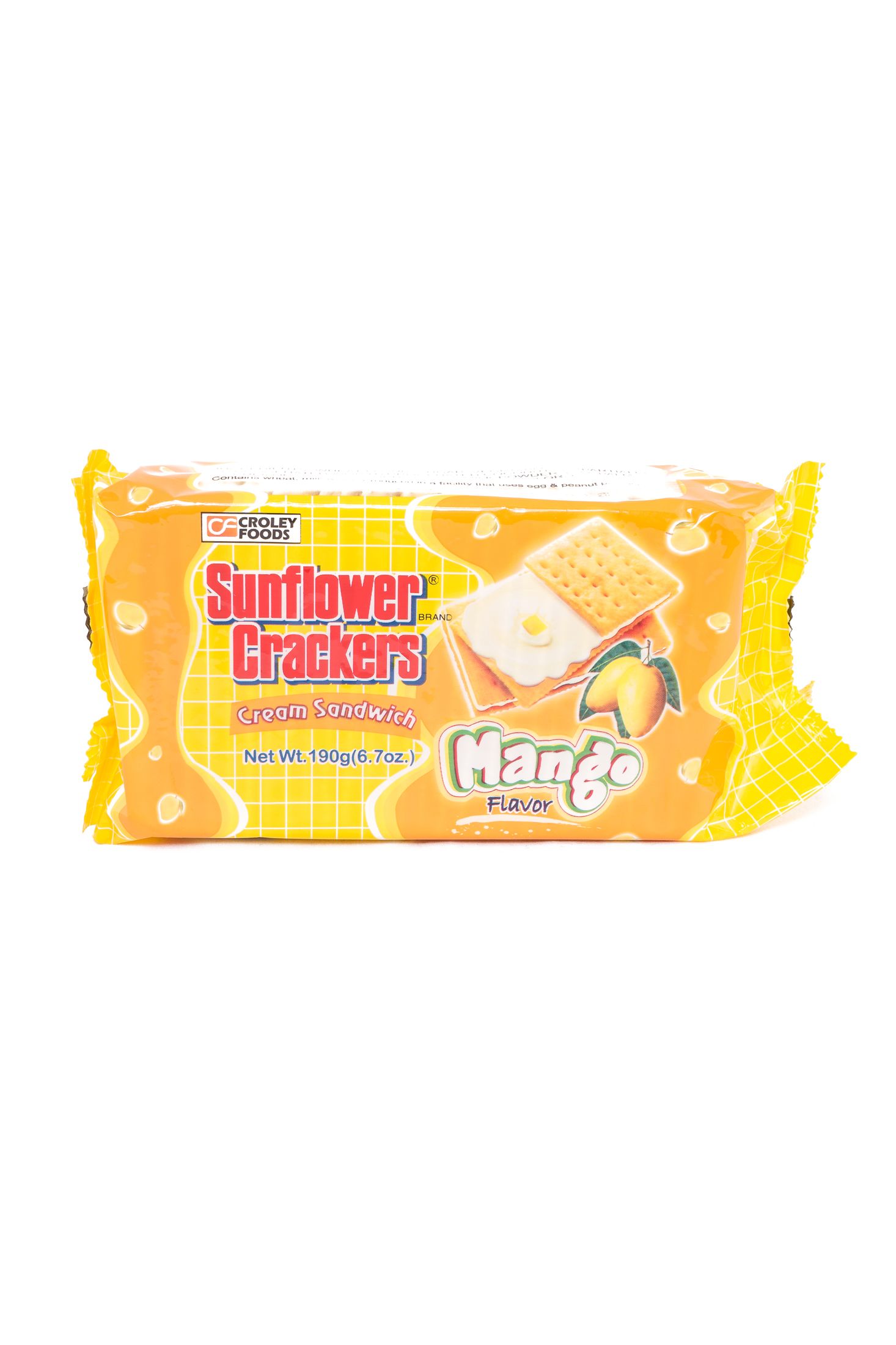 Sunflower Crackers with cream mango flavour
