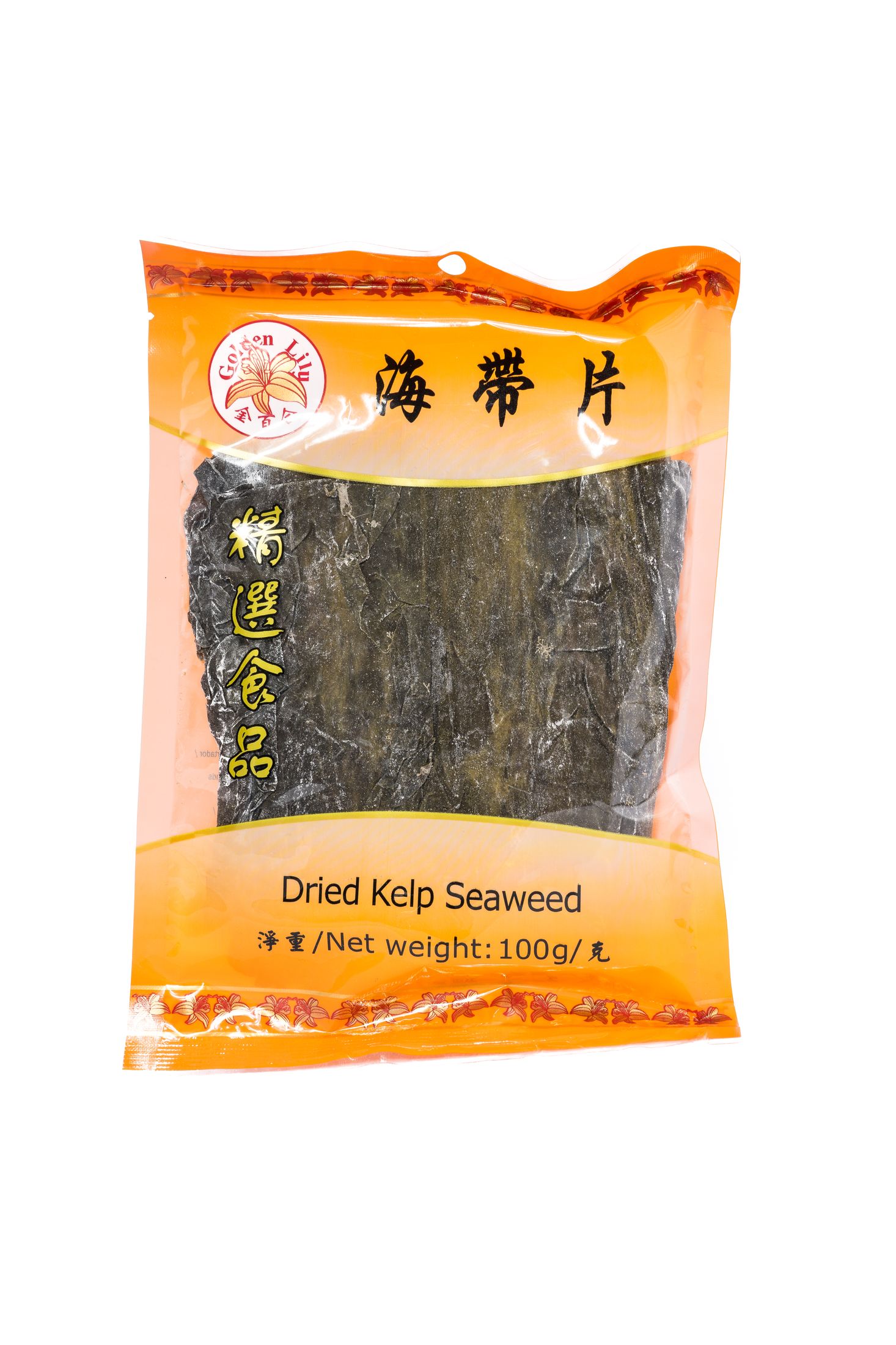 Golden Lily Dried kelp seaweed (金百合海帶片)